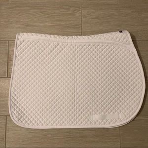 EQUIFIT 💠 Essential Square Saddle Pad in White